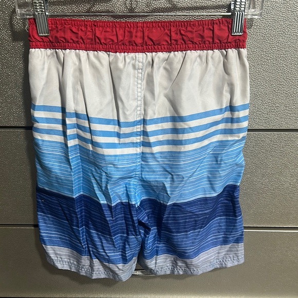 Gently Used Revolution Kids Swim Trunks - Red, White, and Blue - Picture 3 of 3
